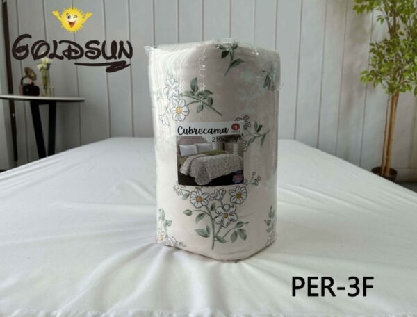 SET COBERTOR DE VERANO 7PCS C/ CORTINA (FARDOX12UND)