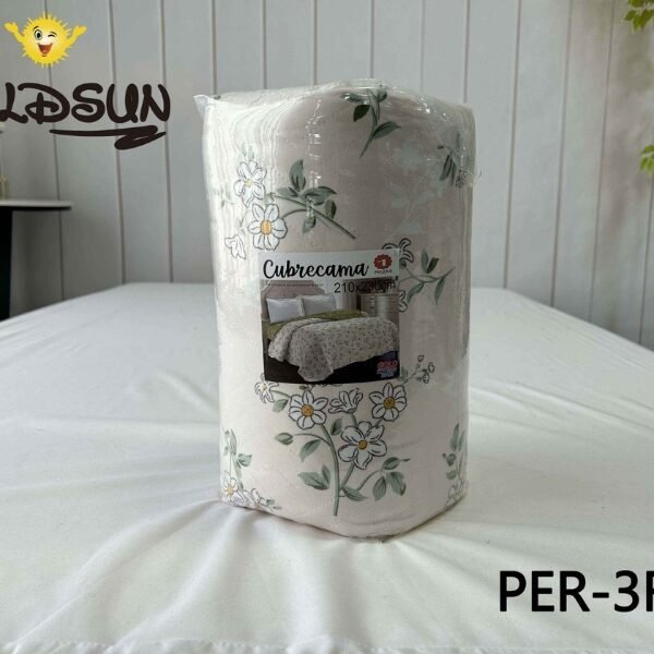 SET COBERTOR DE VERANO 7PCS C/ CORTINA (FARDOX12UND)