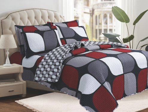 SET DE COBERTOR 7PCS PREMIUM QUEEN (FARDOX16UND)