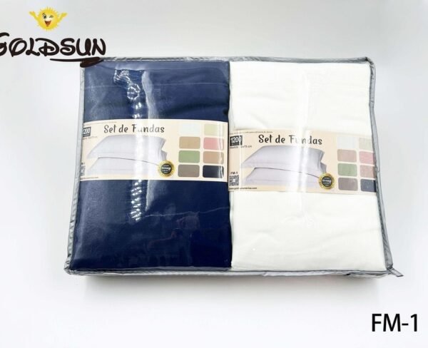 FUNDAS DE ALMOHADA DE ALGODÓN PREMIUM (CAJAX24PAQ.)