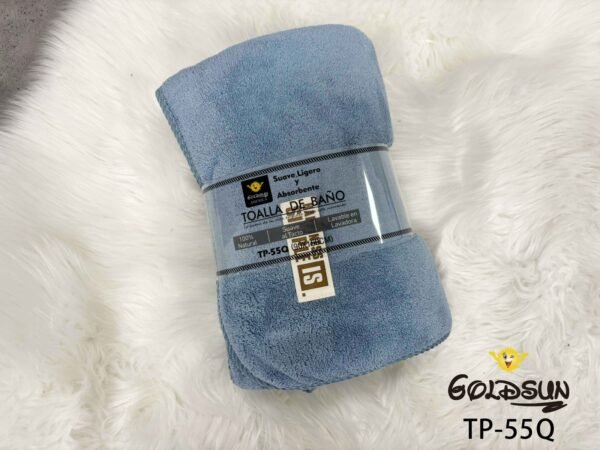 TP - 55Q / TOALLA MICROFIBRA C/ RIBETE 90X160 CM (FARDO X 15 DOC)