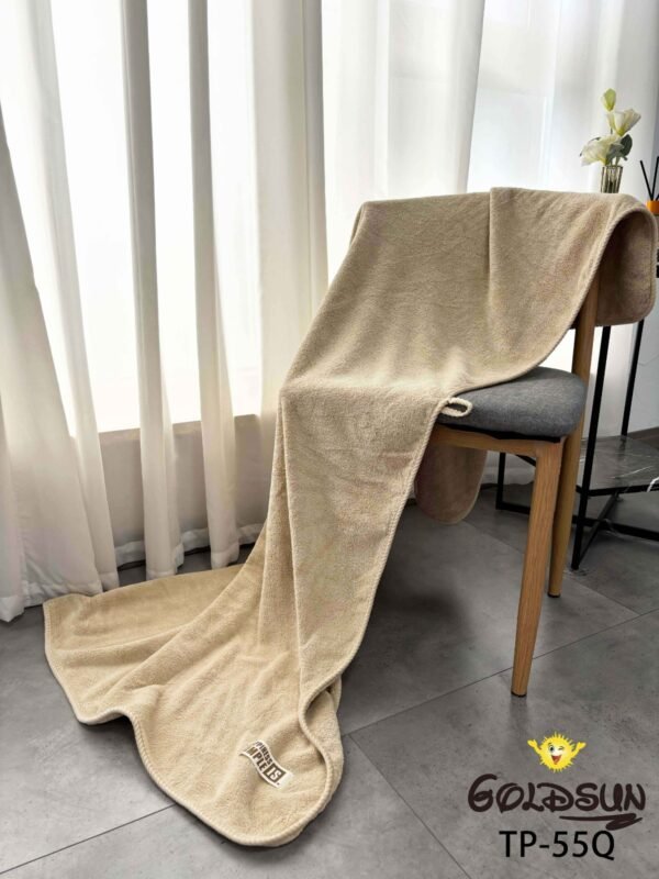 TP - 55Q / TOALLA MICROFIBRA C/ RIBETE 90X160 CM (FARDO X 15 DOC)