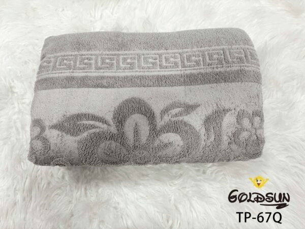 TP - 67Q / TOALLA MICROFIBRA C.E. ALTO RELIEVE 90X160 CM (FARDO X 15 DOC)