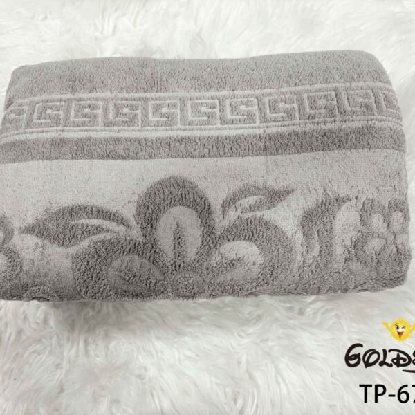 TP - 67Q / TOALLA MICROFIBRA C.E. ALTO RELIEVE 90X160 CM (FARDO X 15 DOC)