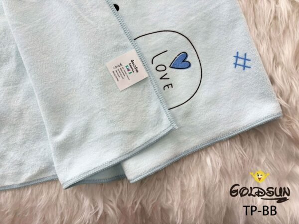 TP - BB / TOALLA MICROFIBRA BEBE CON DISEÑO 60X120 CM. (FARDO X 12 DOC)