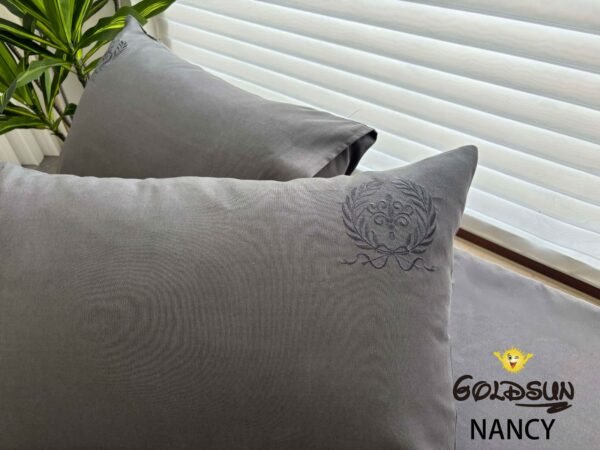 NANCY(2E) / SET DE SABANAS 4 PIEZAS COLOR ENTERO 2 PLAZAS (CAJA X 42 UNDS)