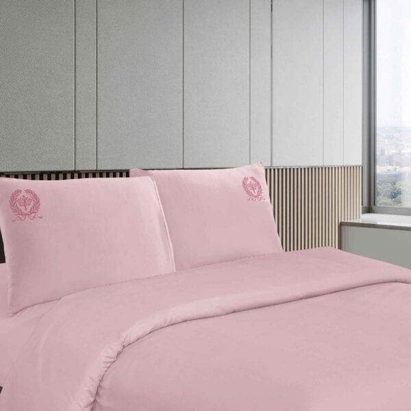 NANCY(2E) / SET DE SABANAS 4 PIEZAS COLOR ENTERO 2 PLAZAS (CAJA X 42 UNDS)