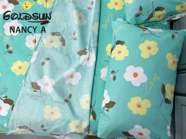 NANCY - A3 / SET DE SÁBANAS 4 PIEZAS ESTAMPADA QUEEN (FARDO X 30 UNDS)