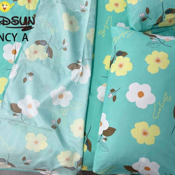 NANCY - A3 / SET DE SÁBANAS 4 PIEZAS ESTAMPADA QUEEN (FARDO X 30 UNDS)