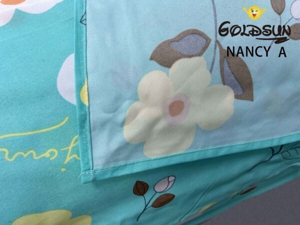 NANCY - A3 / SET DE SÁBANAS 4 PIEZAS ESTAMPADA QUEEN (FARDO X 30 UNDS)