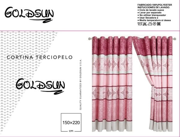 COR - P / CORTINAS CON TOOL PARA VENTANA CON ARGOLLA (CAJA X 24 UNDS)