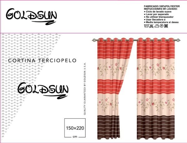 COR - P / CORTINAS CON TOOL PARA VENTANA CON ARGOLLA (CAJA X 24 UNDS)