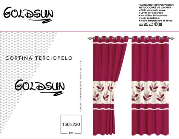 COR - P / CORTINAS CON TOOL PARA VENTANA CON ARGOLLA (CAJA X 24 UNDS)