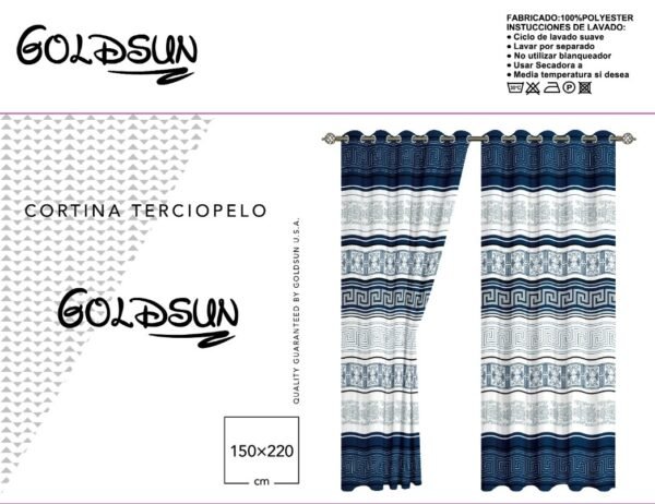 COR - P / CORTINAS CON TOOL PARA VENTANA CON ARGOLLA (CAJA X 24 UNDS)