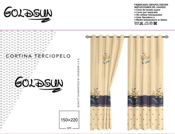 COR - P / CORTINAS CON TOOL PARA VENTANA CON ARGOLLA (CAJA X 24 UNDS)