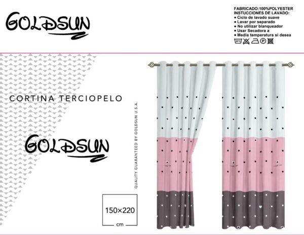 COR - P / CORTINAS CON TOOL PARA VENTANA CON ARGOLLA (CAJA X 24 UNDS)
