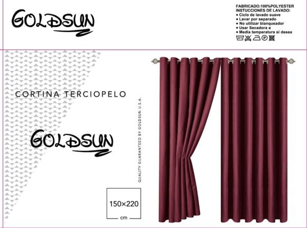 COR - P / CORTINAS CON TOOL PARA VENTANA CON ARGOLLA (CAJA X 24 UNDS)