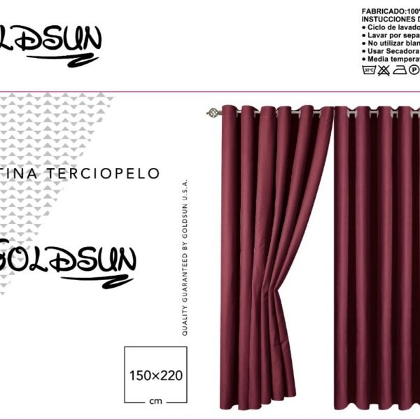 COR - P / CORTINAS CON TOOL PARA VENTANA CON ARGOLLA (CAJA X 24 UNDS)