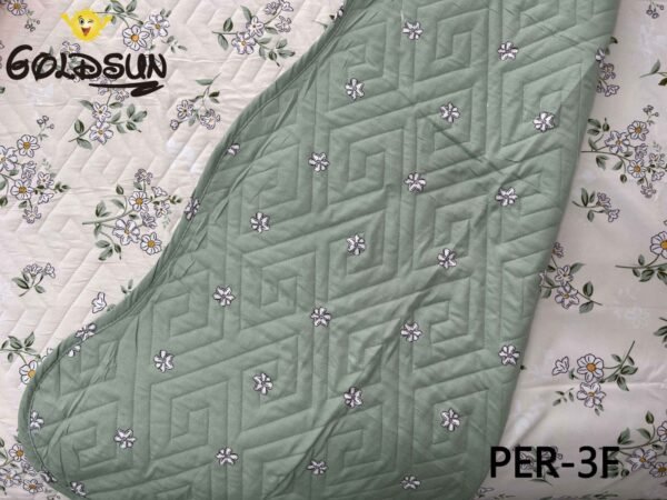 PER - 3FB / SET EDREDON DE VERANO 7 PIEZAS CON CORTINA (FARDO X 12 UNDS)