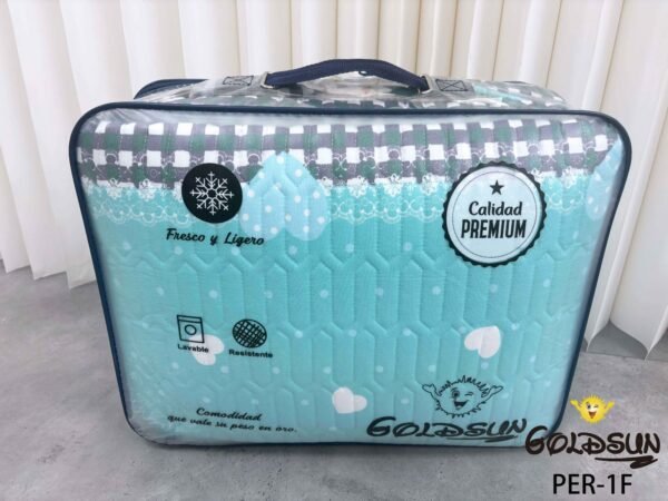 PER - 1F2026 / SET EDREDÓN DE VERANO 7 PIEZAS 2 PLAZAS (FARDO X 24 UNDS)