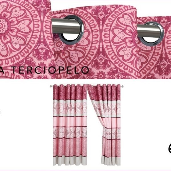 COR - P / CORTINAS CON TOOL PARA VENTANA CON ARGOLLA (CAJA X 24 UNDS)