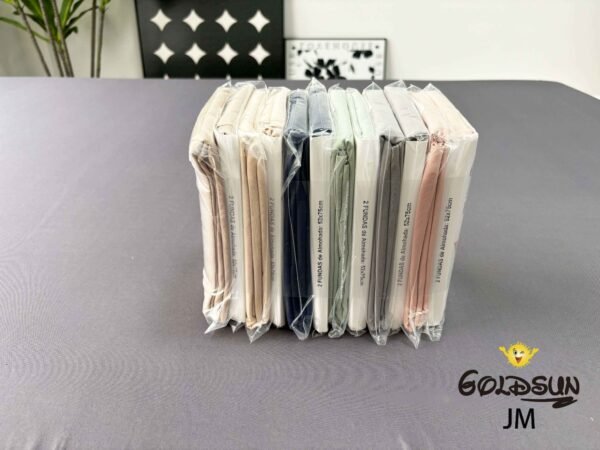 JM - 1P / SET DE FUNDAS DE ALMOHADA / (CAJA X 16 DOC)