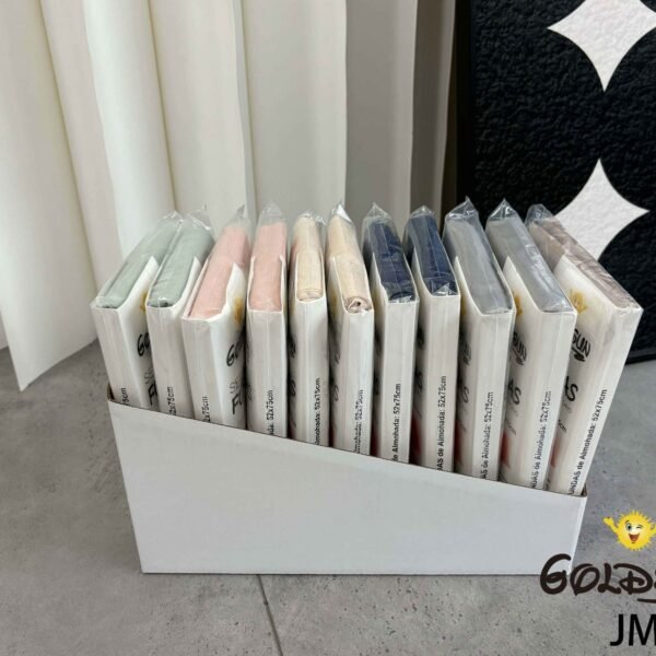 JM - 1P / SET DE FUNDAS DE ALMOHADA / (CAJA X 16 DOC)