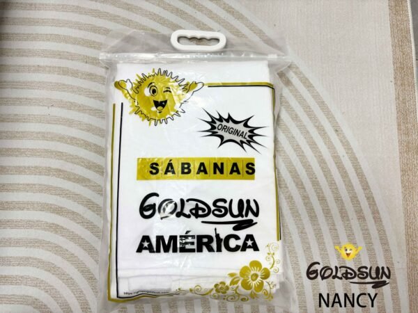 NANCY(2H) / SET DE SÁBANAS 4 PIEZAS COLOR ENTERO MODELO HOTELERA / (CAJA X 42 UNDS)