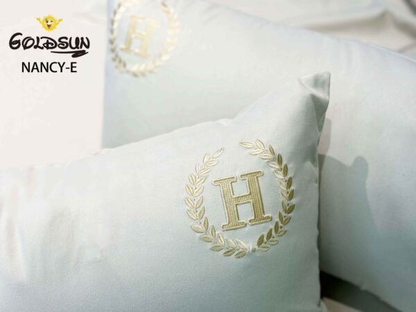 NANCY(2H) / SET DE SÁBANAS 4 PIEZAS COLOR ENTERO MODELO HOTELERA / (CAJA X 42 UNDS)