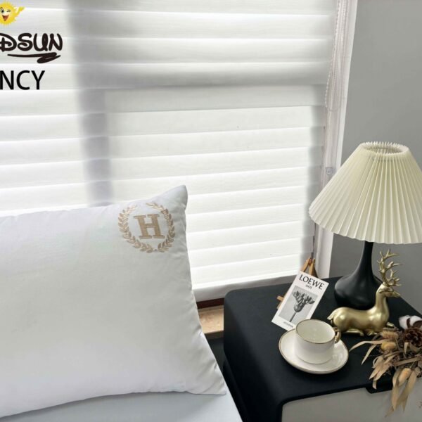 NANCY(2H) / SET DE SÁBANAS 4 PIEZAS COLOR ENTERO MODELO HOTELERA / (CAJA X 42 UNDS)