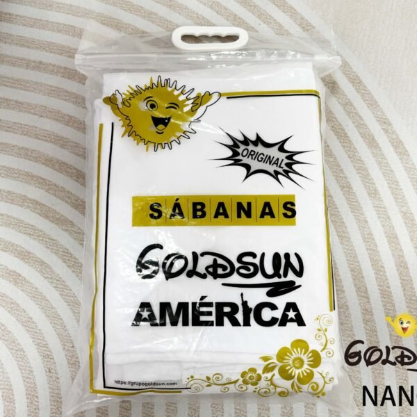 NANCY(2BLA) / SET DE SÁBANAS 4 PIEZAS COLOR ENTERO BLANCAS / (CAJA X 42 UNDS)