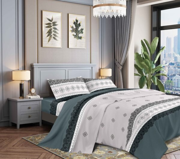 MW(1/2/3/6) / SET DE SÁBANAS DE ALGODÓN PREMIUM AMERICANA (CAJA X 24 UNDS)