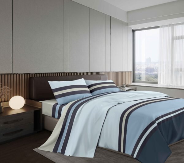 MW(1/2/3/6) / SET DE SÁBANAS DE ALGODÓN PREMIUM AMERICANA (CAJA X 24 UNDS)