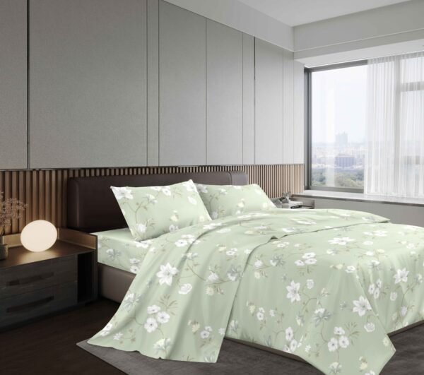 MW(1/2/3/6) / SET DE SÁBANAS DE ALGODÓN PREMIUM AMERICANA (CAJA X 24 UNDS)