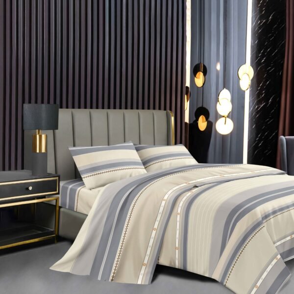 MW(1/2/3/6) / SET DE SÁBANAS DE ALGODÓN PREMIUM AMERICANA (CAJA X 24 UNDS)