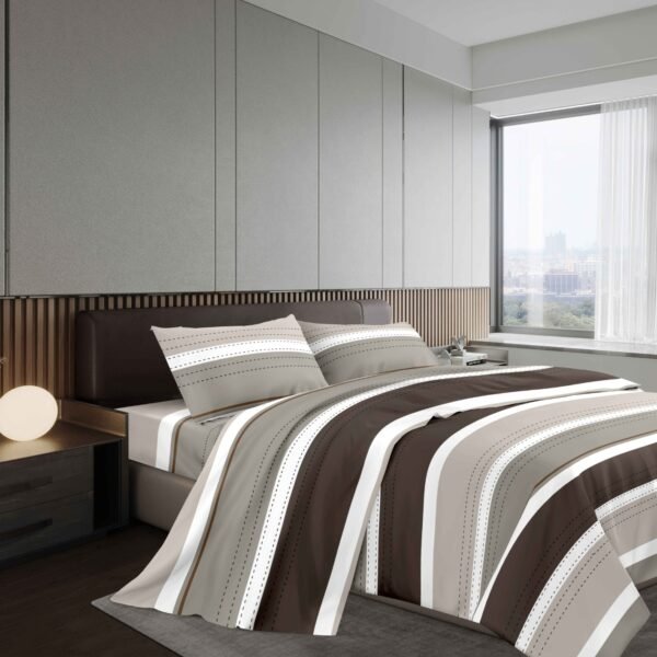 MW(1/2/3/6) / SET DE SÁBANAS DE ALGODÓN PREMIUM AMERICANA (CAJA X 24 UNDS)