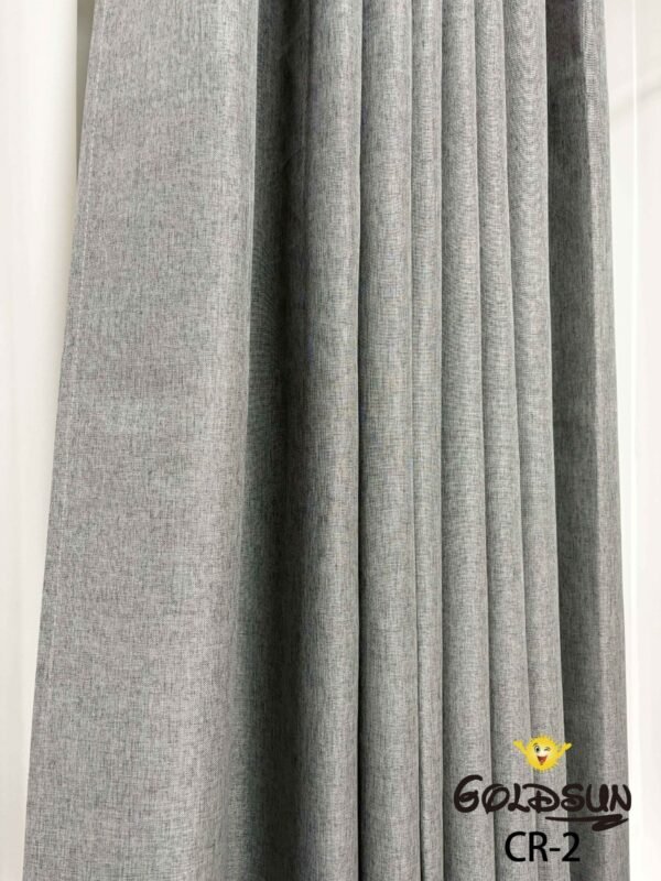 CR - 2 / CORTINAS DE LINO 100% BLACKOUT COLOR ENTERO (CAJA X 24 UNDS)