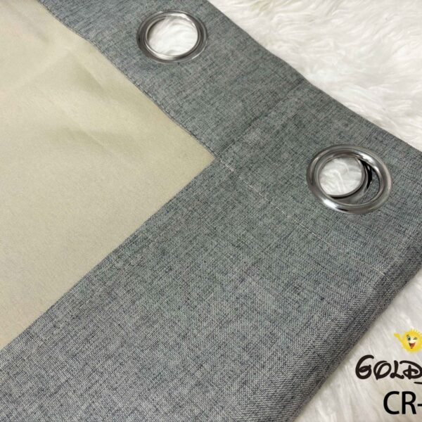 CR - 2 / CORTINAS DE LINO 100% BLACKOUT COLOR ENTERO (CAJA X 24 UNDS)