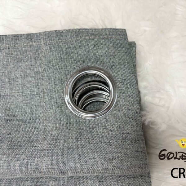 CR - 2 / CORTINAS DE LINO 100% BLACKOUT COLOR ENTERO (CAJA X 24 UNDS)