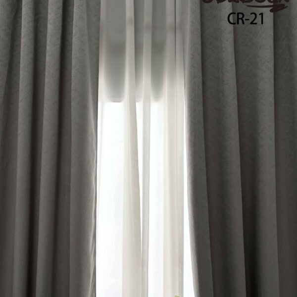 CR - 21 / CORTINAS BLACKOUT COLOR ENTERO (CAJA X 24 UNDS)