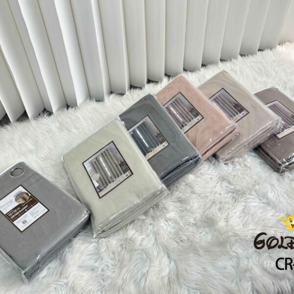 CR - 21 / CORTINAS BLACKOUT COLOR ENTERO (CAJA X 24 UNDS)