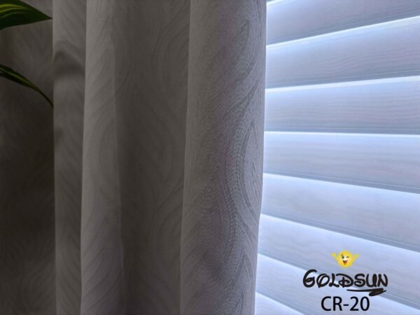 CR - 20 / CORTINAS BLACKOUT COLOR ENTERO (CAJA X 24 UNDS)