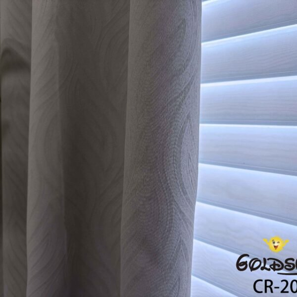 CR - 20 / CORTINAS BLACKOUT COLOR ENTERO (CAJA X 24 UNDS)