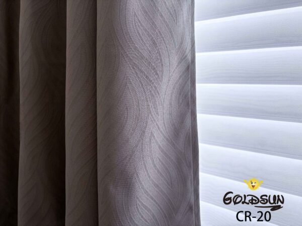 CR - 20 / CORTINAS BLACKOUT COLOR ENTERO (CAJA X 24 UNDS)