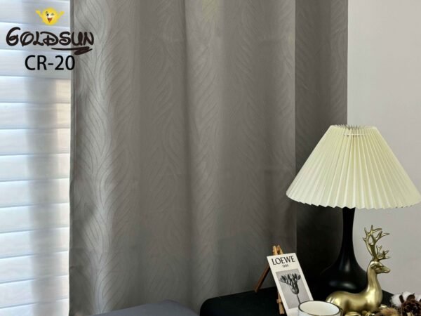 CR - 20 / CORTINAS BLACKOUT COLOR ENTERO (CAJA X 24 UNDS)