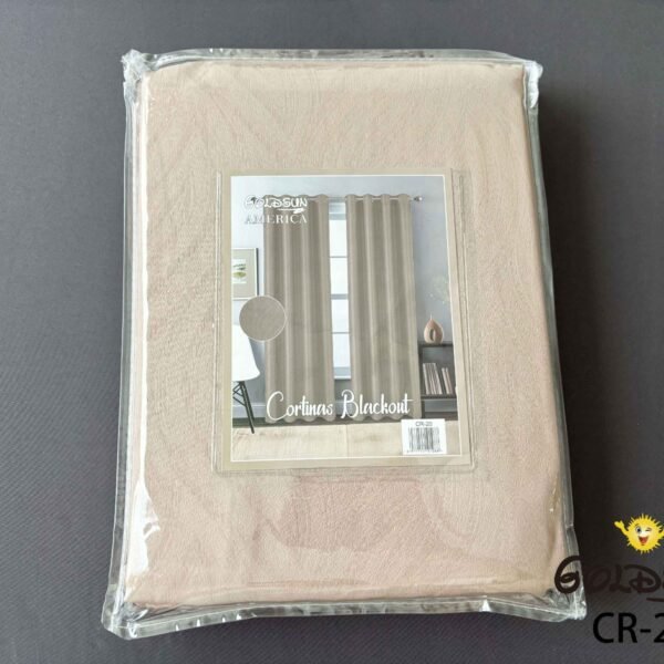 CR - 20 / CORTINAS BLACKOUT COLOR ENTERO (CAJA X 24 UNDS)