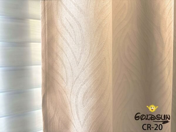 CR - 20 / CORTINAS BLACKOUT COLOR ENTERO (CAJA X 24 UNDS)