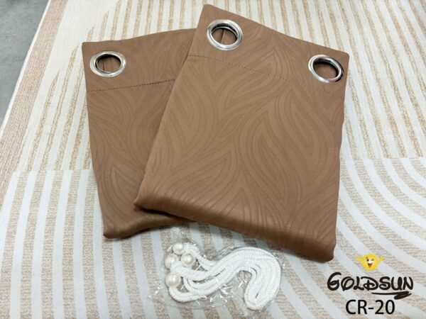 CR - 20 / CORTINAS BLACKOUT COLOR ENTERO (CAJA X 24 UNDS)