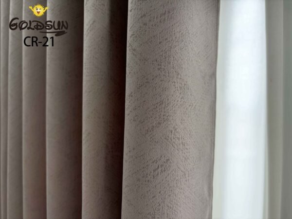 CR - 21 / CORTINAS BLACKOUT COLOR ENTERO (CAJA X 24 UNDS)