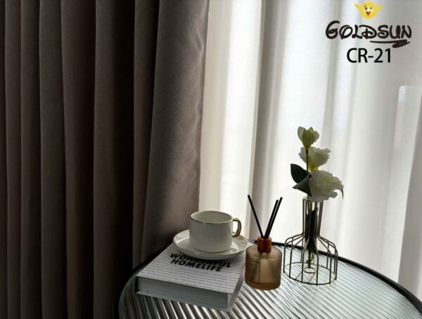 CR - 21 / CORTINAS BLACKOUT COLOR ENTERO (CAJA X 24 UNDS)